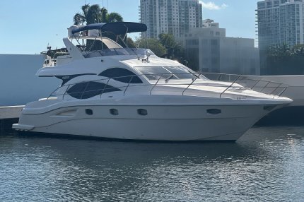 50 ft majesty gulfcraft yacht rental in miami
