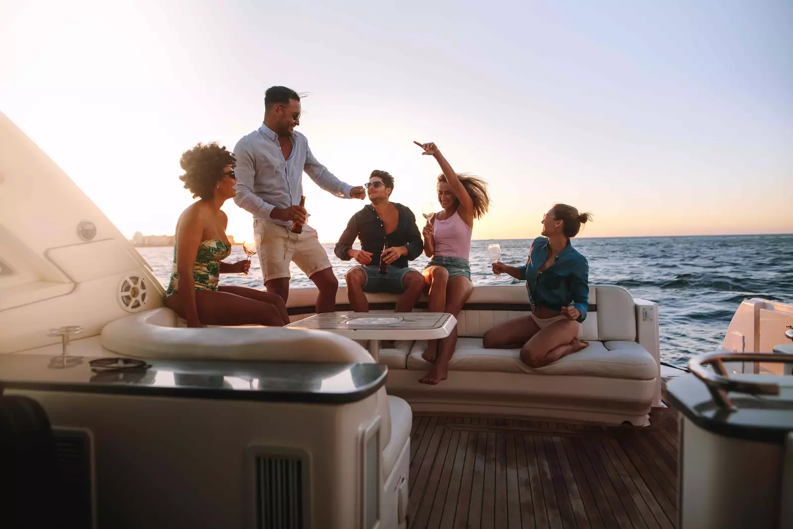 fun party in miami on a miami dinner cruise