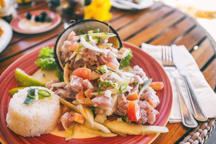 catered meals for a miami yacht charter with aura yacht charters