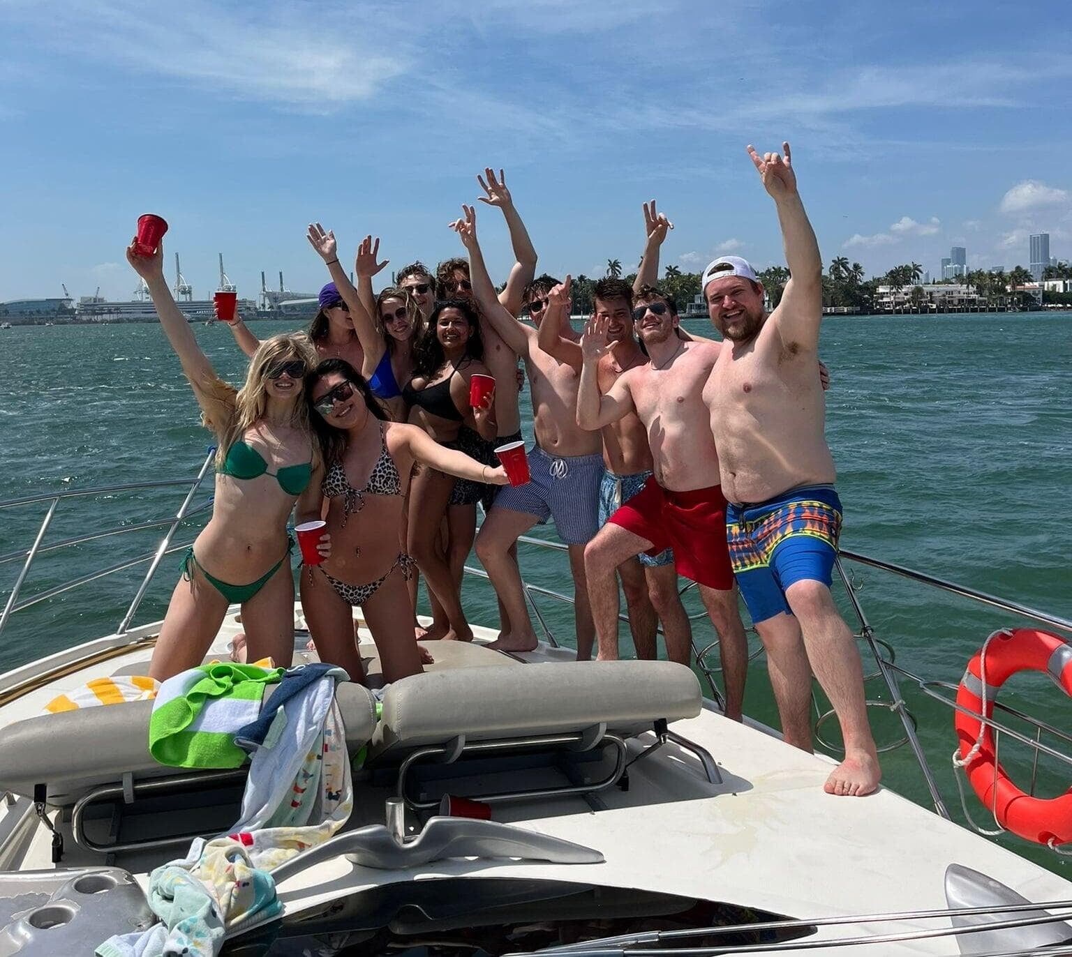 Private Yacht vs. Party Boat in Miami